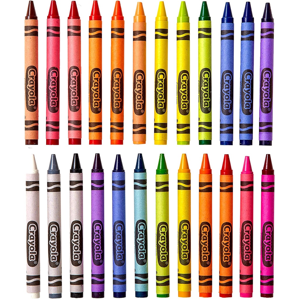Hộp 24 Bút Màu Sáp Crayola - 523024