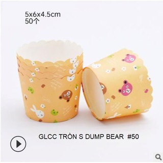 KHUÔN GIẤY, GIẤY LÓT BÁNH CUPCAKE CỨNG TRÒN