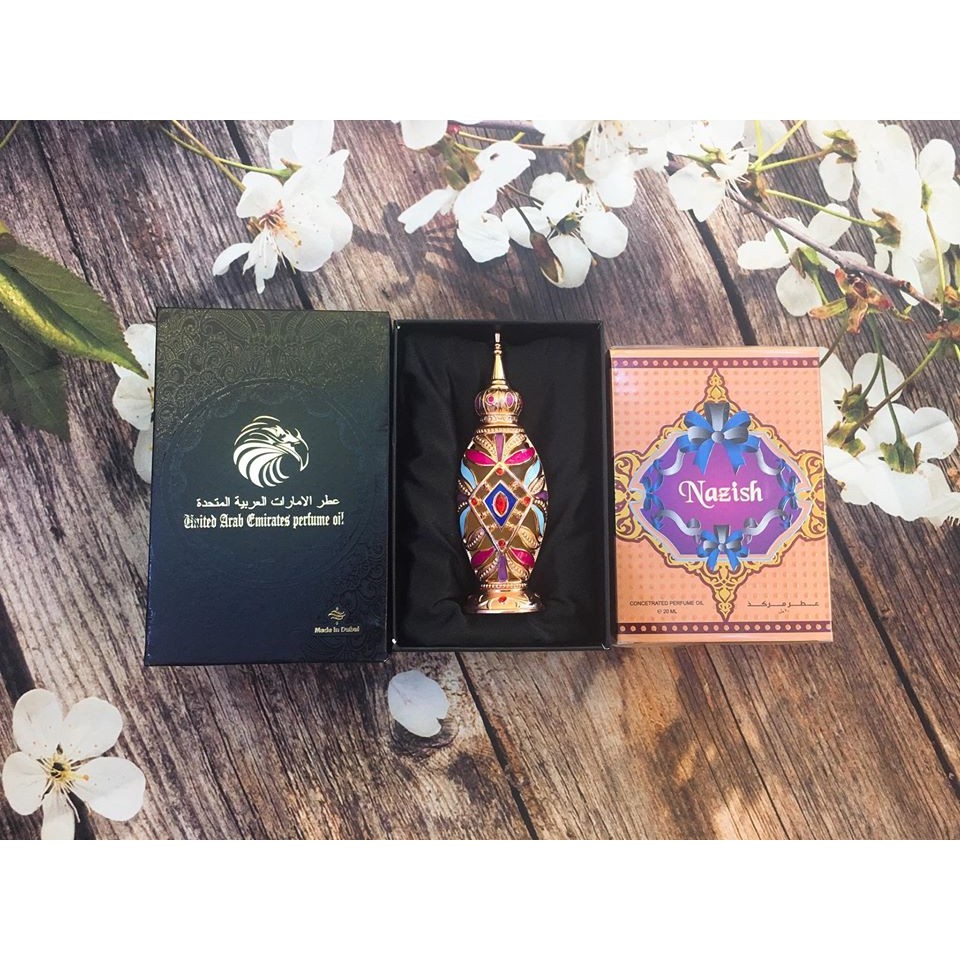 ✯ Tinh Dầu Nước Hoa Dubai Nội Địa - NAZISH 20ml ✯ | Thế Giới Skin Care