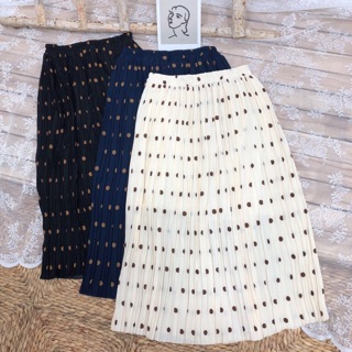 Váy chấm bi vintage