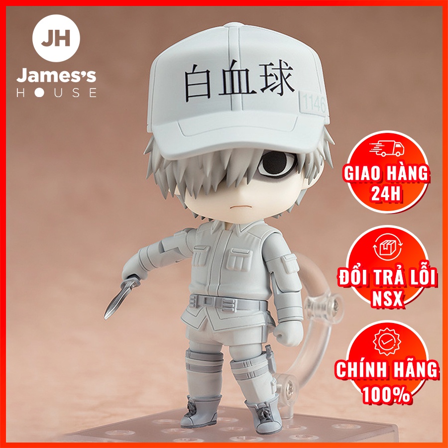 Mô Hình Figure Nhân Vật Anime Hataraku Saibou, U-1146, Nendoroid (#979) (Good Smile Company) chính hãng Nhật Bản