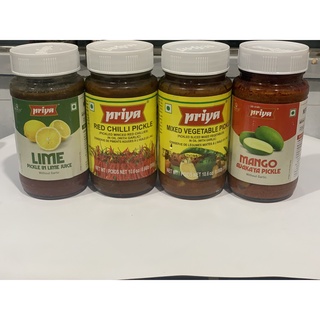Priya pickle - đồ ngâm chua ấn độ các vị 300g