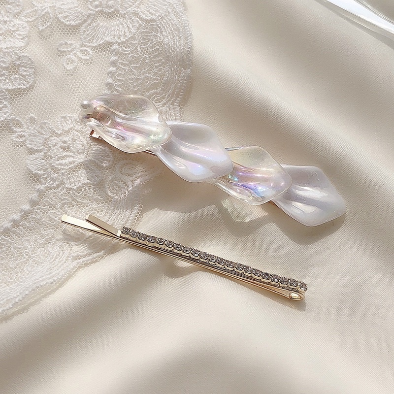 Sét kẹp hoa Lan Trắng 🌷