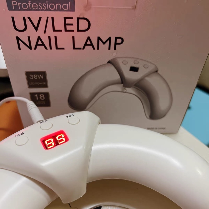 Máy hơ gel cảm ứng UV chống đen tay