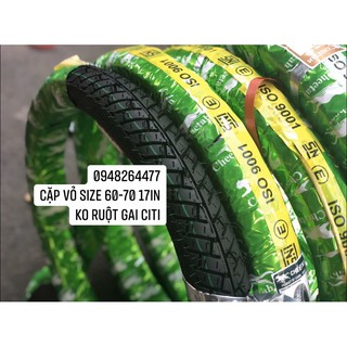 Cặp vỏ cheetan gai citi size 60 70 17in vỏ ko ruột