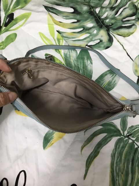 Túi si đeo chéo da bò