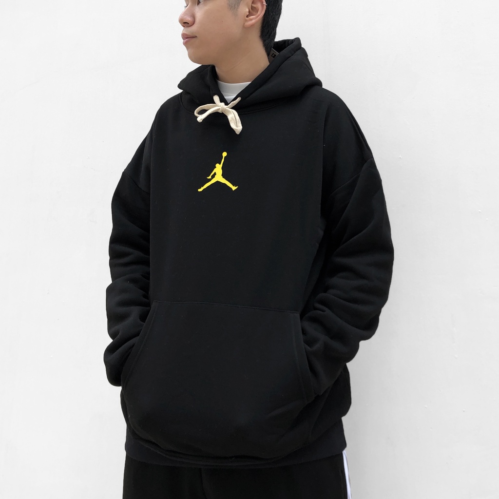 áo Hoodie JORDAN nỉ cotton form rộng unisex, Hoodie dáng rộng dài tay, phong cách thể thao đường phố, Zoeclothing