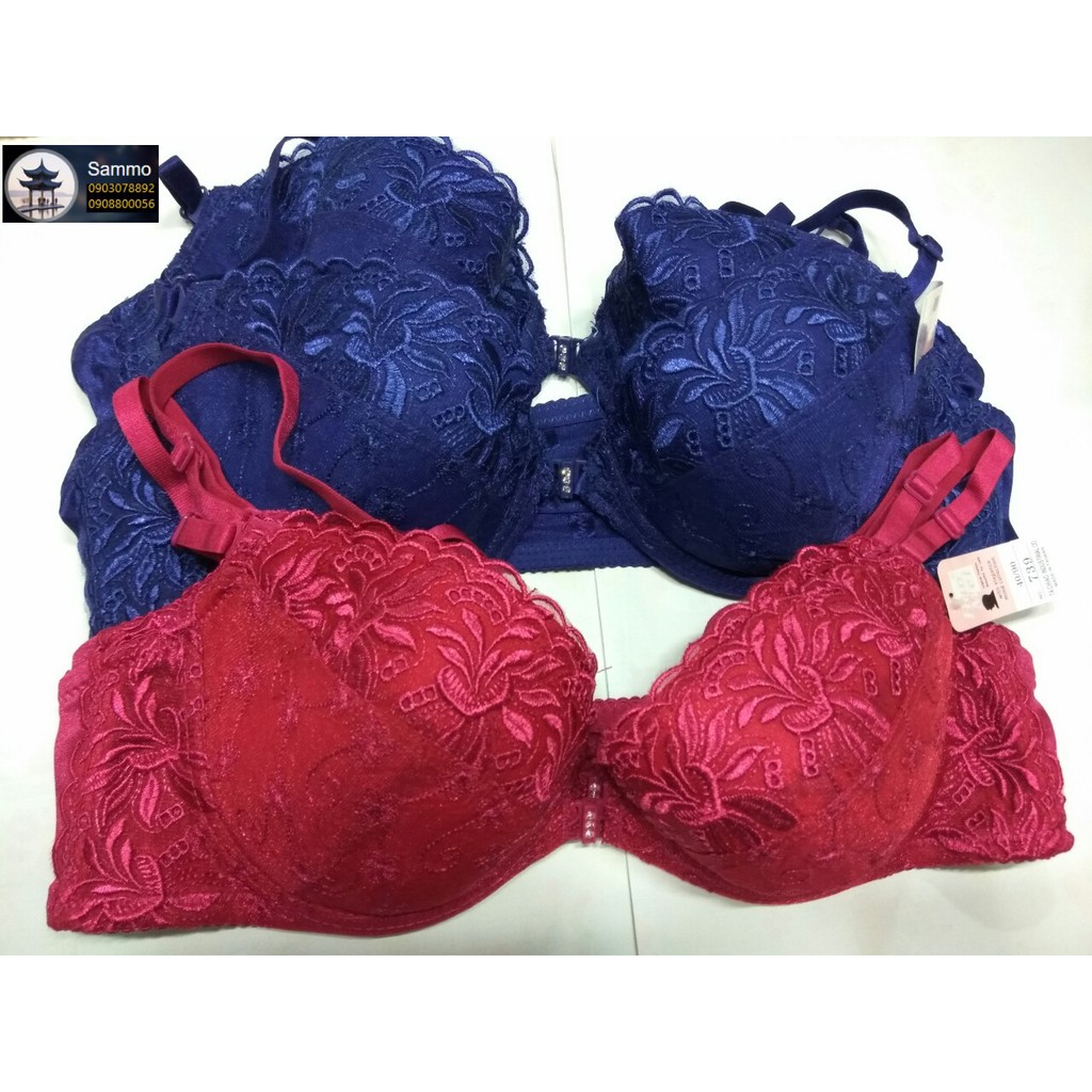 Áo Ngực Cài Trước Có Gọng Không Mút Size Đại 38->40
