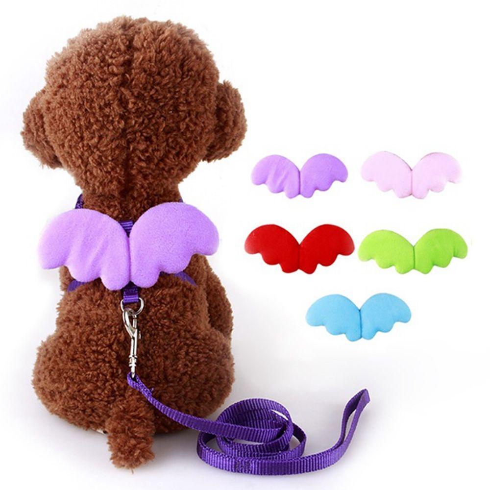 Dây Dắt Thú Cưng Đi Dạo Hình Đôi Cánh Thiên Thần Dễ Thương
