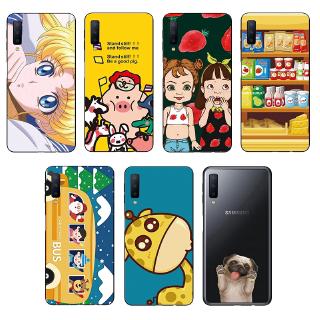 Ốp lưng TPU họa tiết hoạt hình cho Samsung Galaxy A7 2018 A750