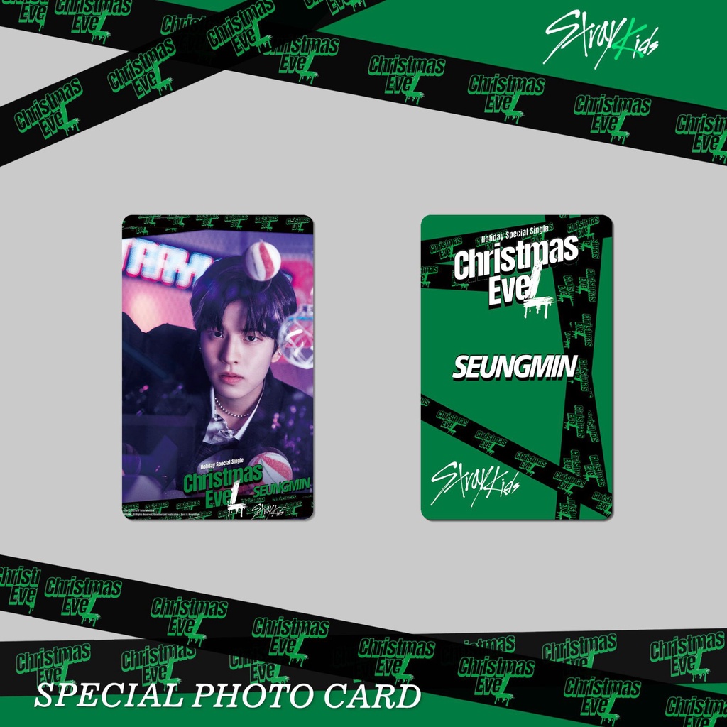 Stray Kids Album《Christmas EveL》Photocard StrayKidsCard 8pcs/set