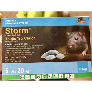 Thuốc diệt chuột dạng viên Storm