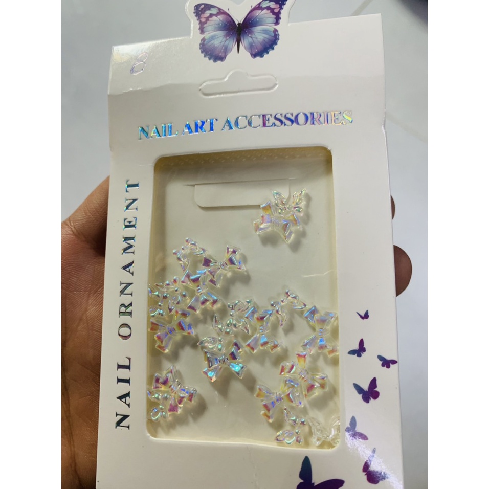 Charm nơ đính móng siêu xinh dành cho Nail
