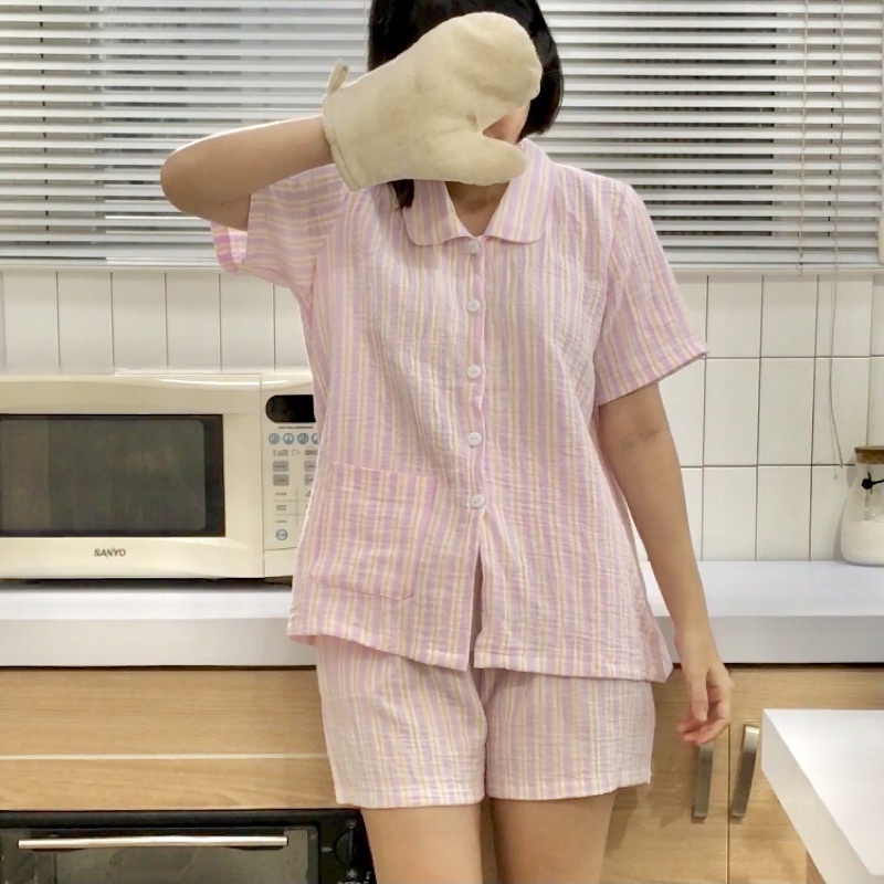 𝐚𝐬𝐡𝐞𝐱𝐢𝐧𝐜𝐡𝐚𝐨:  pyjama, bộ mặc nhà dáng suông rộng PJ1408