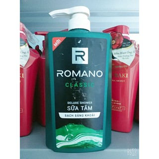 Sữa tắm romano classic 650g