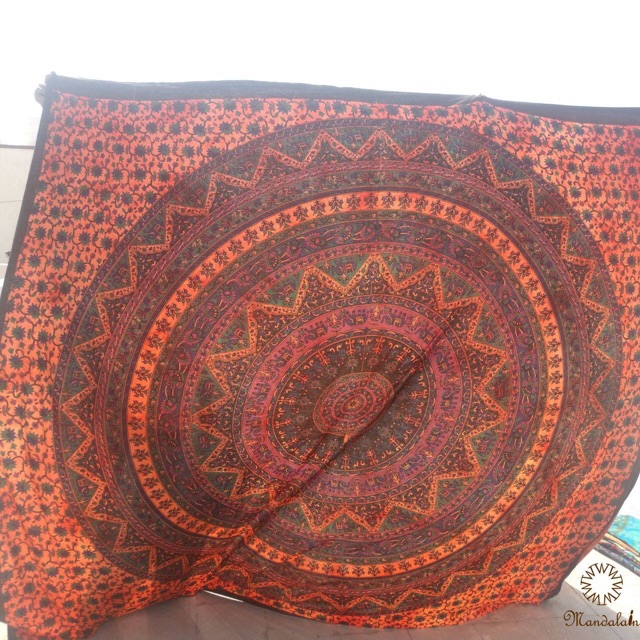 Khăn Tapestry Ấn Độ 100% cotton 2m1 x 2m4