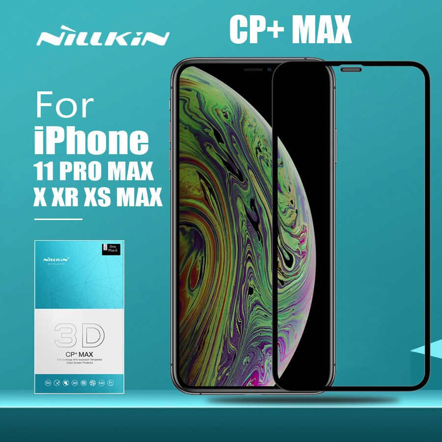 KÍNH CƯỜNG LỰC FULL MÀN NILLKIN 3D CP+MAX IPHONE 11 Pro Max
