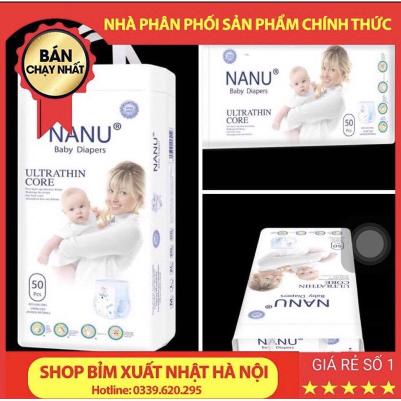 Bỉm quần NANU  ⚡tã quần cho bé 100m đủ size M /L /xl/xxl /xxxl.