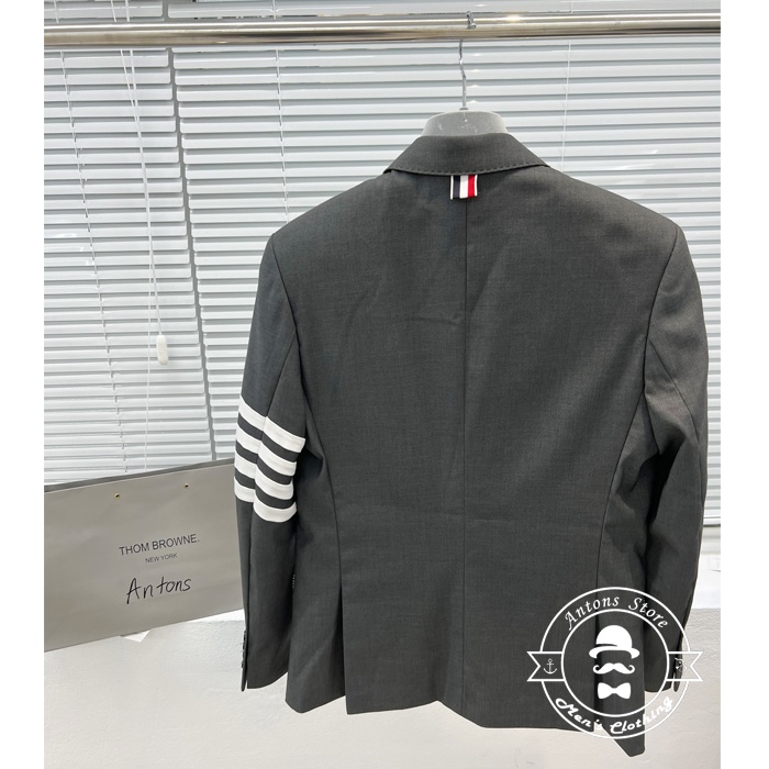 Áo Vest  4 Vạch Màu Ghi