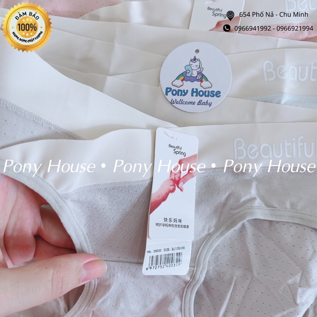 Quần Lót Bầu, Sau Sinh Cạp Chéo Cotton Thông Hơi Siêu Mềm, Mát, Kháng Khuẩn