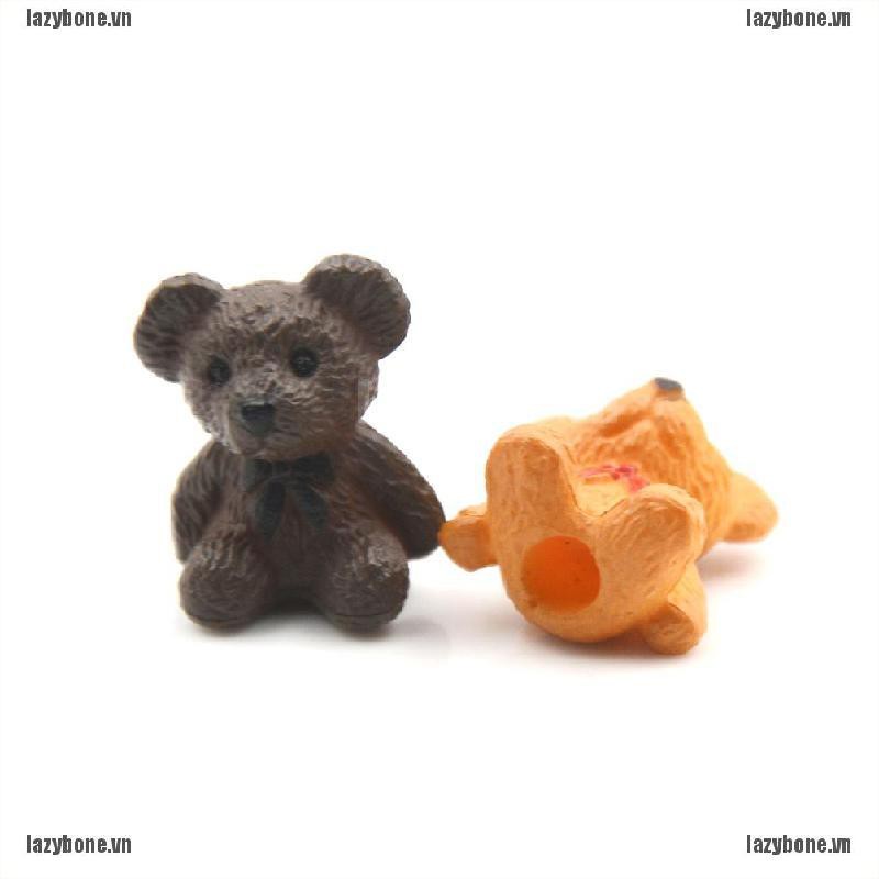 Bộ 4 Mô Hình Gấu Teddy Mini Đa Năng Dễ Thương