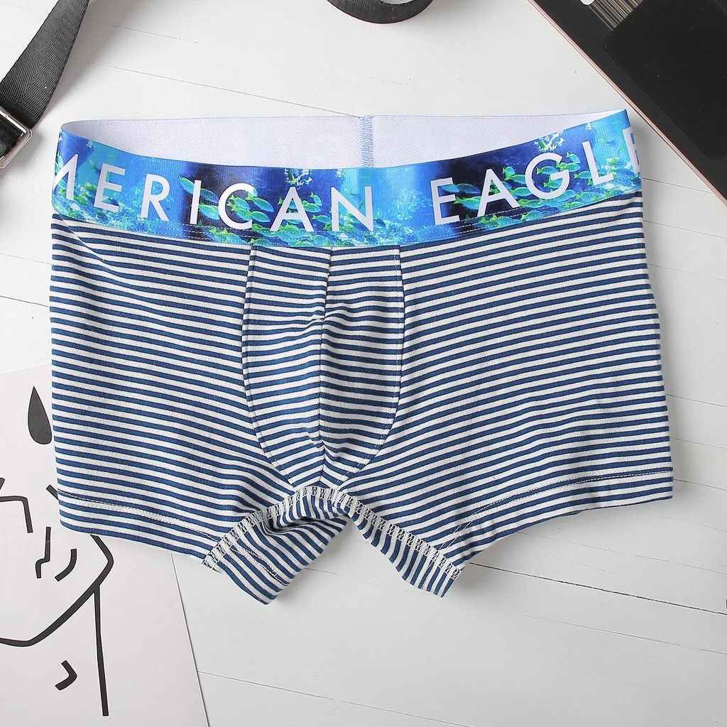 BOXER AMERICAN EAGLE (A.E) – QUẦN LÓT NAM HỌA TIẾT A.E – SỊP NAM A.E – CHẤT LIỆU COTTON – HÀNG VNXK