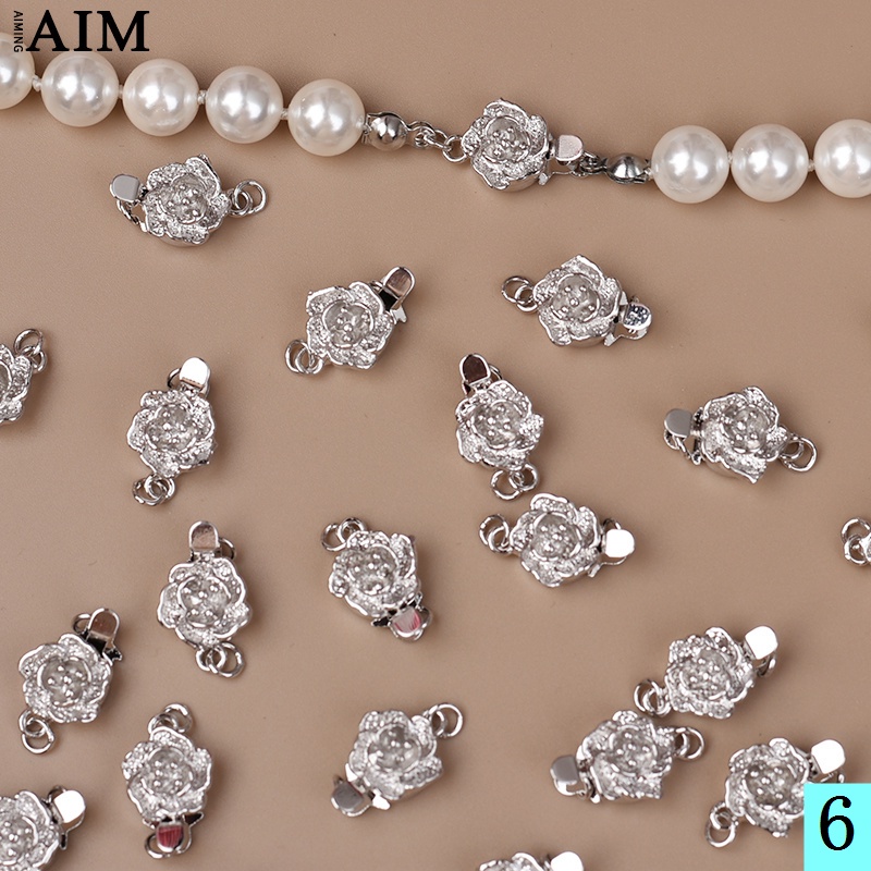 Phụ Kiện Móc Khóa Vòng Cổ Đính Ngọc Trai DIY