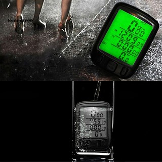 Đồng Hồ Đo Tốc Độ Xe Đạp Màn Hình Lcd Chống Nước