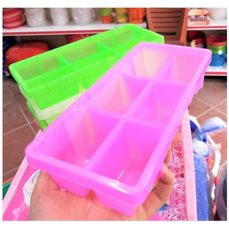 Khay làm đá 5 viên, 6 viên loại to- 1 đổi 1 trong 1 năm