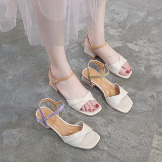 Sandal nữ big size trong giày big size nữ đế vuông 40 - 42