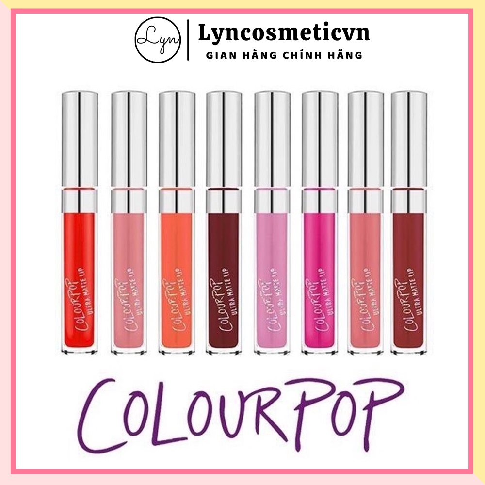 Son kem lì Colourpop Lux Liquid Lip mịn môi