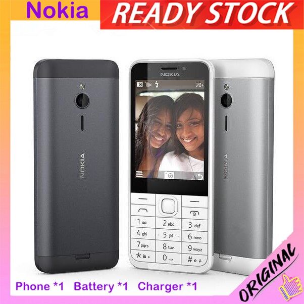Bán Chạy Chính Hãng Mới Cho Nokia 230 DS Bàn Phím SIM Kép Điện Thoại Di Động Điện Thoại Di Động Cơ Bản