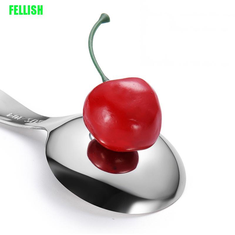 Muỗng múc gia vị bằng thép không gỉ kiểu dáng dễ thương