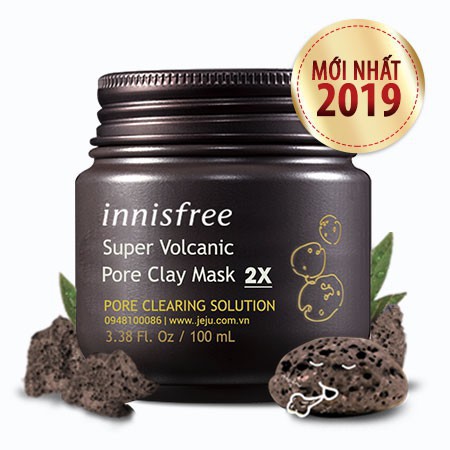 Mặt nạ núi lửa Innis.free Jeju Volcanic Pore Clay Mask