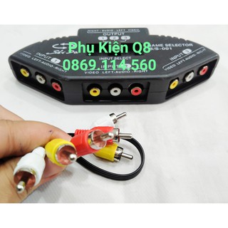 BỘ CHIA AV 3 vào 1 ra