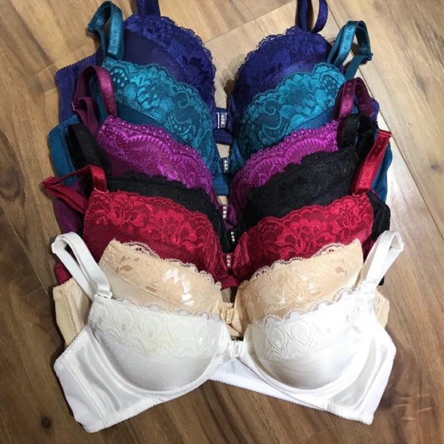 Áo lót cài trước mỏng belle ren 3 phân