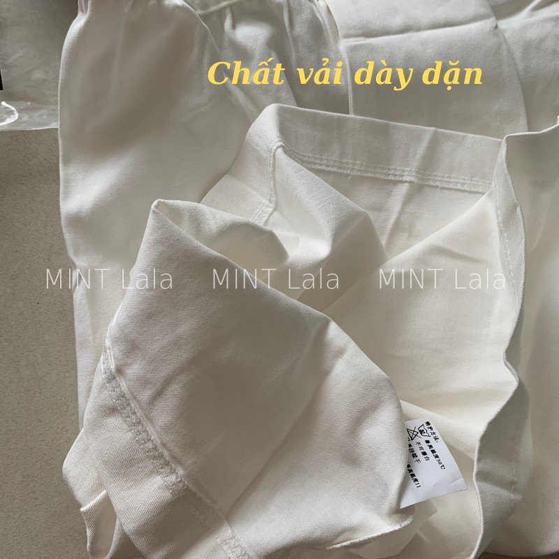 Chân Váy Trắng Xòe Dài Qua Gối 3 Tầng Vintage - Loại Đẹp | BigBuy360 - bigbuy360.vn