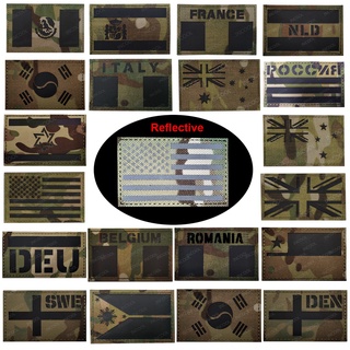 Huy Hiệu Quân Đội Nga Bằng Tia Hồng Ngoại IR Phản Quang DEU NLD Ý