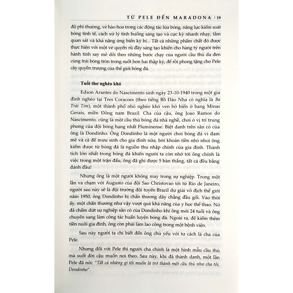 Sách Từ Pele Đến Maradona - Một Cuốn Cẩm Nang Về Bóng Đá Thế Giới