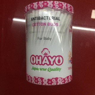 Tăm Bông Cao Cấp OHAYO JP02 - Dành Cho Trẻ Sơ Sinh - cvspharmacy