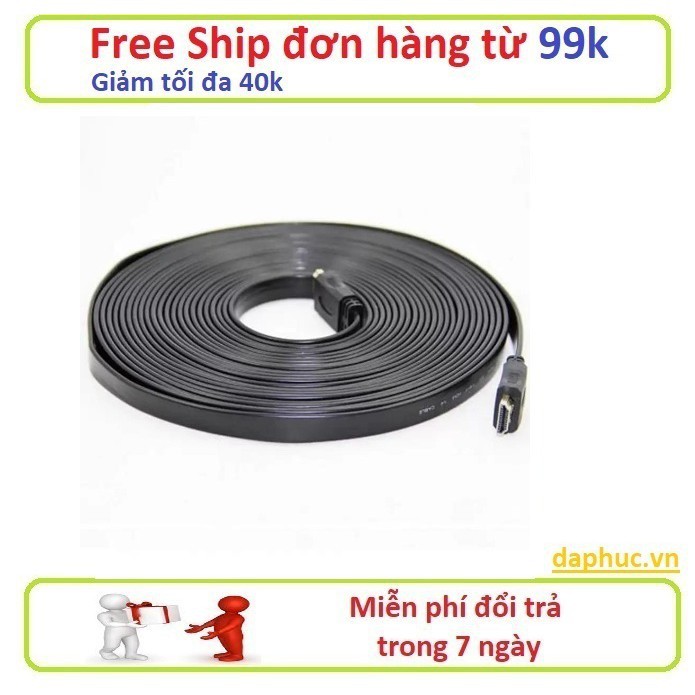 Cáp HDMI 5M dẹt FULL HD