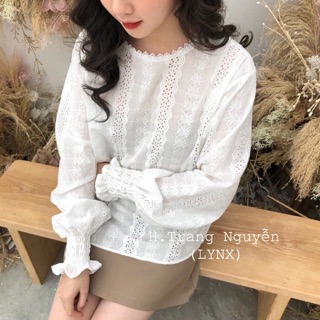 Áo sơ mi bánh bèo