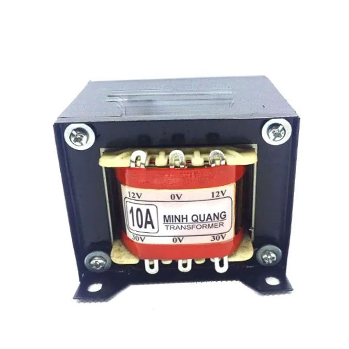 Biến áp 10A Đối xứng 12V 0 12V, 30V 0 30V