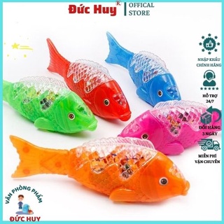 Lồng đèn trung thu cá chép cho bé, Đèn lồng cá chép có nhạc phát sáng cho bé chơi trung thu - ĐỨC HUY STORE