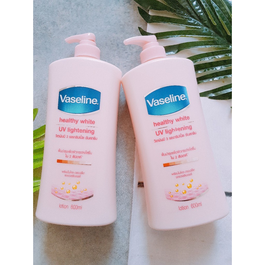 [HOT] COMBO 2 chai Sữa Dưỡng Thể Vaseline Healthy White UV Lightening Body Lotion 725ml - AZUKA Shop