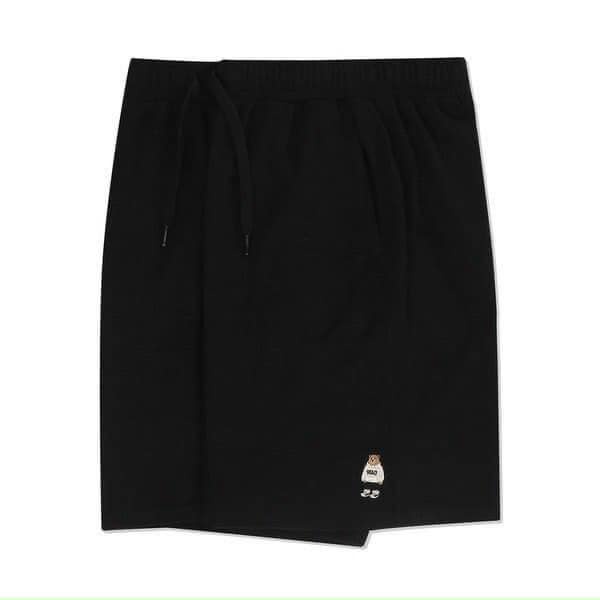 Quần short nữ Combo 3 quần đùi cotton WHO.AU gấu đen like aut xuất dư cao cấp