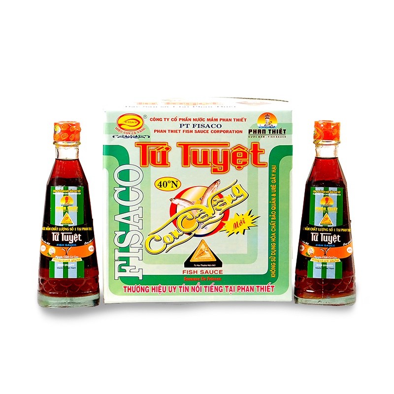 Nước mắm truyền thống Tứ Tuyệt 40 No 320ml/chai, Thùng 6 chai