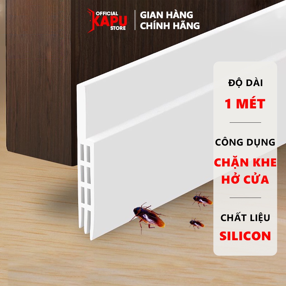 Ron dán chân cửa loại dày 5mm chống khói bui, côn trùng, tiếng ôn - KAPU