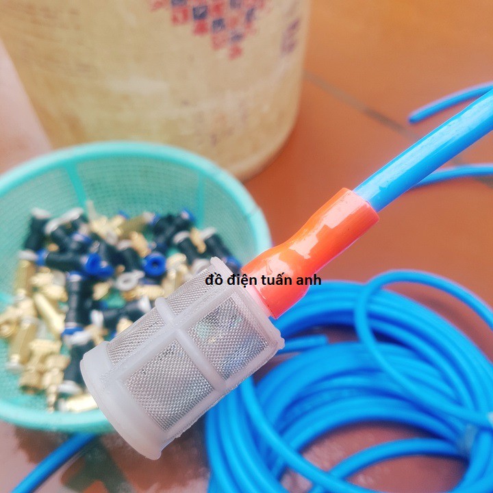 Bộ rọ lọc rác bơm mini cho hệ thống tưới phun sương, tưới nhỏ giọt chõ lọc phun sương