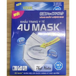 Khẩu trang y tế 4u mask n95